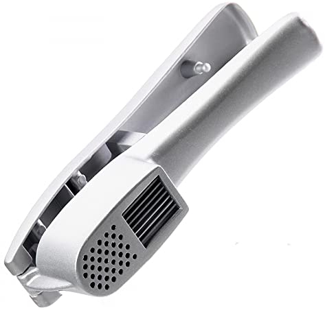 2 In 1 Knoblauchpresse Schneidemaschine - Knoblauch- Und Ingwerwolf Und -Schneider Aus Aluminium - Funktion Crush Kitchen Cooking Tools