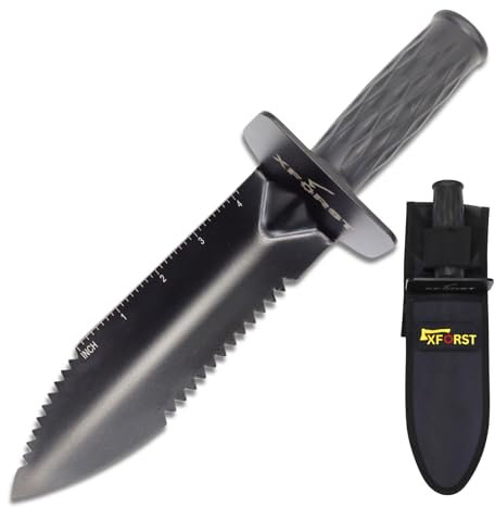 Xforst X-GM300 Metal Detector Accessori, Strumento Di Scavo, dge Digger mini pala paletta multifunzione per piantare, spiaggia, escursionismo, Campeggio Giardinaggio