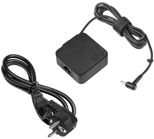 19V 65W 45W Netzteil Ladegerät Kompatibel mit Asus Vivobook 14 15 16 S14 S15 S17 Pro 17 S1404FA S1504FA S1605PA S1702QA S1704ZA M1702QA S1600EA P1702ZA N3704YA 4,5 * 3,0mm