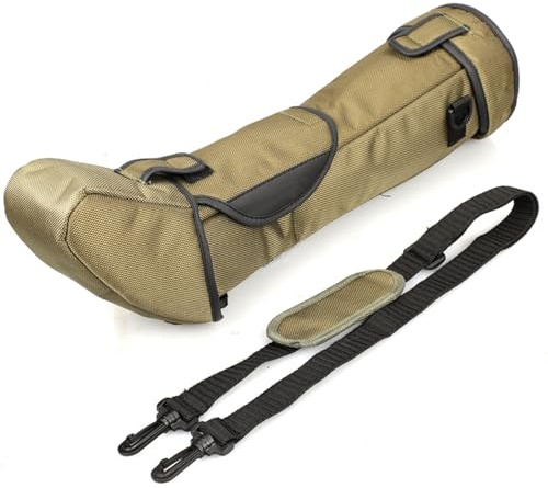 Eljeczt Schutzhülle Für Spektiv Mit Schnellverschluss-Schultergurt Tragbare Stativtasche Stativ Tragetasche Tasche Für Lichtstative Stative Fotografie Zubehör Ständer,80mm,Green