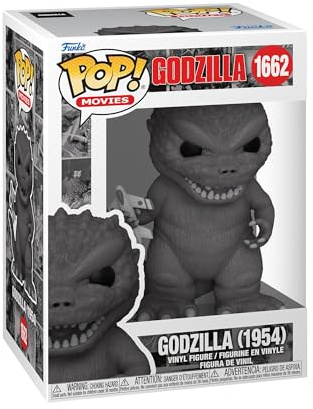 Funko POP! Movies: Godzilla 70th - Godzilla 1954 - Samlingsbar vinylfigur - Presentidé - Officiell Merchandise - Leksaker för barn och vuxna - Filmfans - Modellfigur för samlare och utställning
