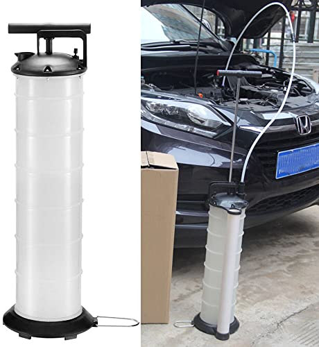 Xigner 7 Liter Handpumpe Motoröl Wechsel Absaugpumpe 70-170 PSI Ölabsaugpumpe Umfüllpumpe - Präzises Absaugen von Motoröl, Kühlmittel, Bremsflüssigkeit und Getriebeflüssigkeit