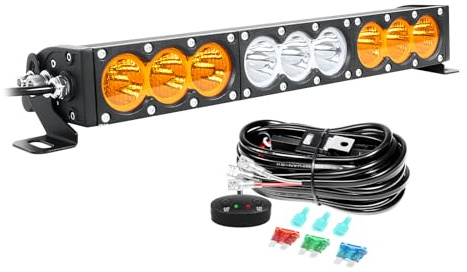 Willpower Led Lichtleiste Balken 12V 24V 17 90W für Auto Offroad KFZ