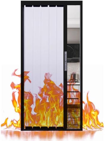 Falttür Weiße Küchenfalttüren Innen, Schiebetür für Kleiderschrank/Schrank mit Ziehharmonika-Tor und Schloss, 24 30 32 34 36 38 42 46 48 56 60 70 74 76 Zoll(24x80in(61x203cm))