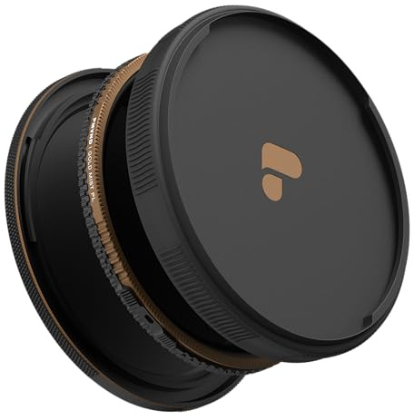 PolarPro - Chroma VND/PL - Serie McKinnon - 2-5 Paradas - Gold Mist - 49mm