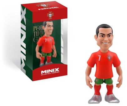 MINIX - Fußball Stars #7 - Portugal - Cristiano Ronaldo CR7 - Sammelfigur 12 cm
