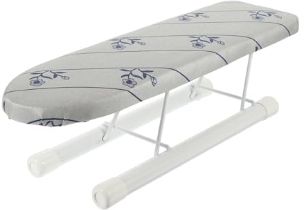 Amosfun Mini Planche à Repasser Pliable Avec Support Fer Résistant Haute Température Stable Et Compacte Pour Chemises Vêtements Et Petits Articles à Repasser