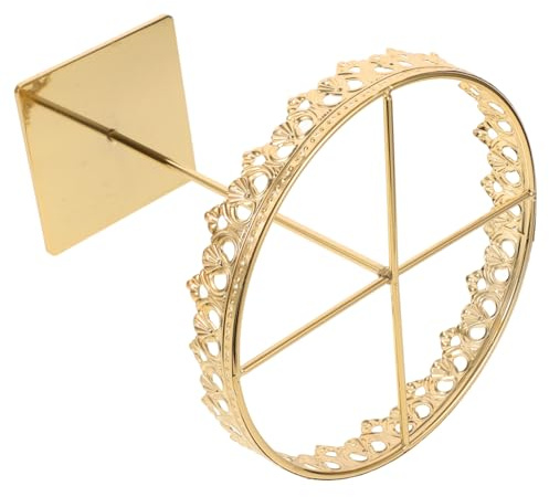 PACKOVE Ställning För Smycken i Rostfritt Stål Kronformad Smyckeshållare För Halsband Örhängen Och Ringar Multifunktionell Organiserare För Hem Och Butik