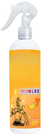 Kopparpatina rengöringsmedel, 6,08 oz mässing rengöringsspray, snabbverkande bronsrostskydd, polervätska för metallkran, återställer glans
