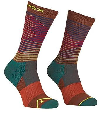 ORTOVOX ALL MOUNTAIN MID SOCKS M Clay Orange 45 Herr