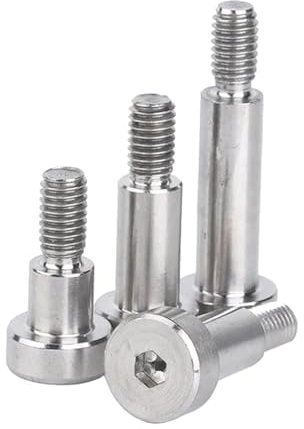 Tornillos de hombro con cabeza hueca hexagonal de acero inoxidable M3-M8, M4x30(10 piezas)