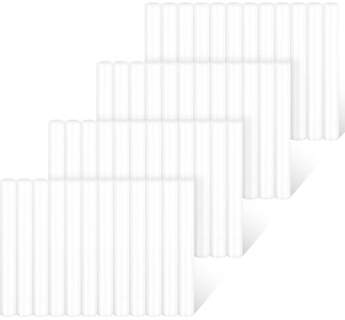 Einfa Hot Glue Sticks, 48 Pieces White Glue Gun Sticks 11mm x 100mm