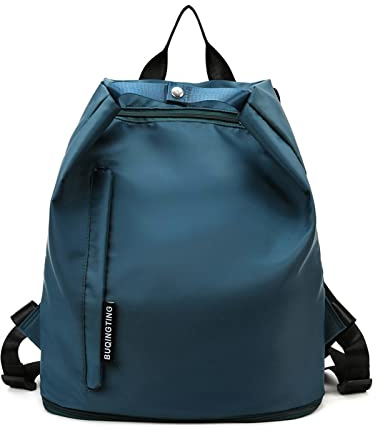 FANDARE Fitnessstudio-Rucksack Handgepäck Sporttasche Übernachtung Reisetaschen Handtasche Damen Herren Weekender Tasche Schwimmtasche Trainingstasche mit Nass Trockentrenntasche & Schuhfach