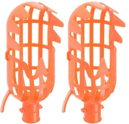 Outils de ramassage, outil de cueilleurs de fruits de 2 pcs choisissez facilement l'outil de receveur de fruits pour cueillir un ramasseur pratiques pour cueillir des fruits orange, petit