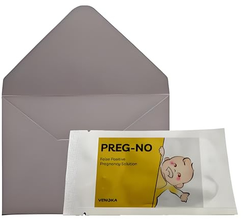 venoka Prank Falsch Positive Schwangerschaftslösung. Fake Jeder Schwangerschaftstest wird positiv sein. Streich Positiver Schwangerschaftstest