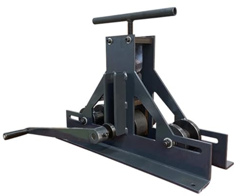 TAHALI Manueller Rohrbieger, TR40 Rohr-Rollenbieger, tragbarer Rohr-Rollbieger, 18 cm ~ 22 cm, Robustes Rohr-Metallbiegewerkzeug