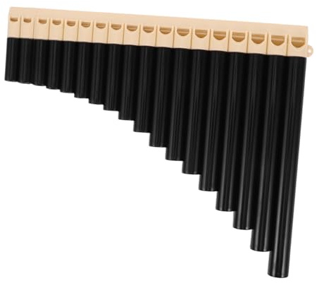 Panflöte 16 Rohre für Anfänger, Schule und Professionelle Aufführung | Abs Gefertigt, Leicht zu Spielen, Unterricht und Schulorchester, Chinesisches Musikinstrument