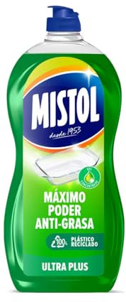 Ultra Plus - Detergente concentrado para lavar platos a mano, 950 ml, paquete de 3