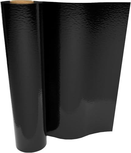 doitBau Baufolie Typ 150 schwarz – Abdeckfolie aus LDPE 4 m x 25 m – 100 m² Schutzfolie für Baustelle, Malerarbeiten und Renovierung