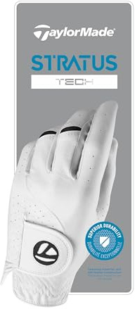 Taylormade Golf 2026 Stratus Tech Handschuh für Herren, Weiß