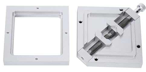 RASTKY Estación de Reparación BGA HT-90 90x90, Kit de Retrabajo de Soldadura de Aleación de Aluminio Resistente Al Desgaste para CPU de Ordenador Portátil