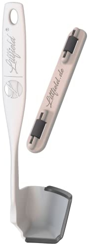 Littfield Drehkellenspatel & Roller-Slide - Thermomix Zubehör Set TM6 & TM5 - Spatel und Gleitbrett Alternative