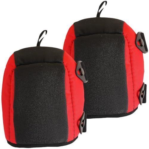 Non-slip Work Knee Pads for Men Women with Thick Soft Foam Padding, Strong Straps and with Easy-fix Clips, Perfect Flooring Knee Pads for Gardening