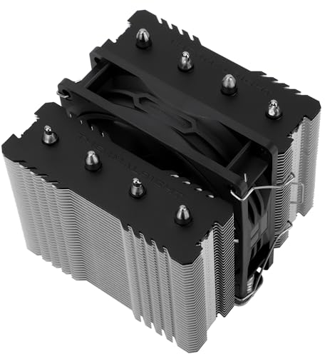 Thermalright Peerless Assassin 90 SE Dual-Tower-CPU-Kühler, mit Aluminium-Kühlkörperkühlung,Hochleistungs-4-Heatpipes-PC-Kühler, Intel 1700/115X/1200/1851; AMD:AM4/ AM5 für Desktop-Kühler, 110mm hoch
