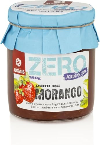 Mermelada de Fresa Natural Sin Azúcar Añadido | Conservas Gourmet de Frutas Frescas | Ideal para Repostería y Desayunos Saludables | Frasco de 280g