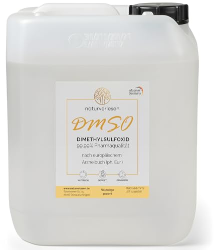 DMSO Dimethylsulfoxid 99,99% ph. Eur. (echte Pharmaqualität!) in Apothekerflasche - Wählbar: 100/250/500/1000ml (5l im HDPE-Kanister)