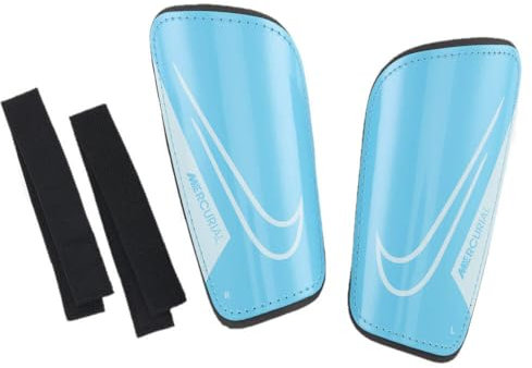 Nike Shin Guard NK MERC Hardshell - Fa22, Blue Fury/Black/Glacier Blue, DN3614-420, M