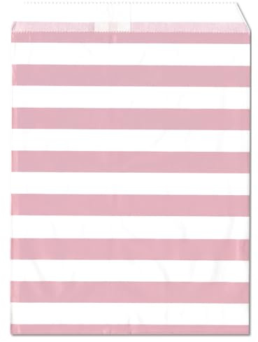 50 Stück bunte Papiertüten - 16,5 x 13 cm - Flachbeutel ohne Boden - Geschenktüten - Kindergeburtstag - Hochzeit - Weihnachten - Ostern