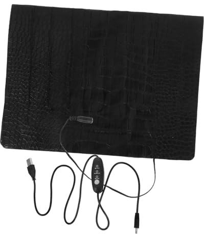 Totority 3-Level Switch Carbon Fiber Pet Heating Pad Pet Snake Warming Mat Temperature Control Portable for Cats Dogs