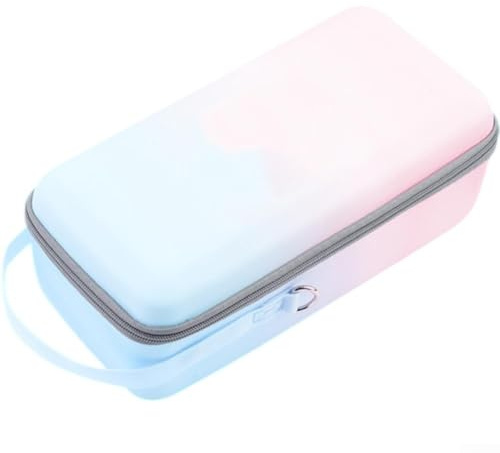 LifenaviStore Compact Travel Case for Nintendo Switch2 with Ample Storage for Accessories and Controllers (Blue Pink )