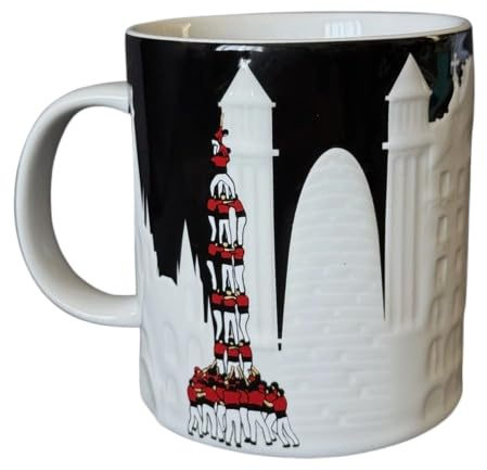 STARBUCKS Barcelona (Spanien) City Collection 3D Relief Becher, 474 ml