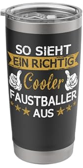 Fistball Fist Ball Fist Ball Sport Saying Gift Idea Stainless Steel Insulated Tumbler