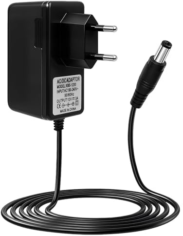 12V 3A Adaptador de Corriente Adaptador de Alimentación 36W, Cargador para Cámara de Seguridad CCTV, Tiras de Luces LED, Monitor LCD, Router, Audio/Vídeo y Dispositivos Electrónicos