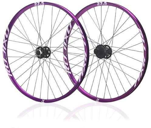 Hjul Med Genomgående Axel 15 * 110 Mm 12 * 148 Mm 26 27,5 29 Tum Fram-/bakhjul For Mountainbike Skivbroms Cykelhjulset Aluminiumlegering Dubbelväggig Fälg 32H(Schwarz,26110 * 15 148 * 12mm)