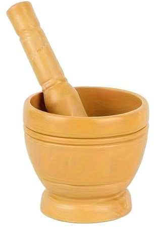 Mortar Bowl and Pestle, Garlic Mortar And Pestle Set, Stone Grinder For Spices And Herbs