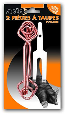 ACTO -2 pièges à taupes