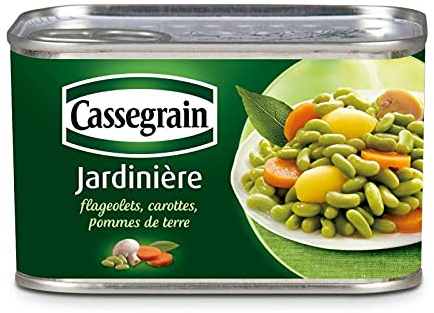 CASSEGRAIN - Jardinière De Légumes 265G - Lot De 4