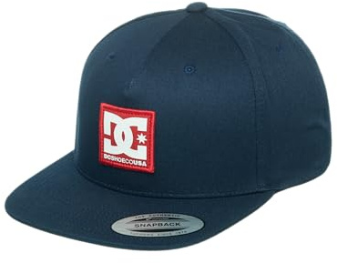 DC Shoes Snapdripp-Cappellino Snapback da Uomo, Black Iris, 1SZ