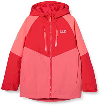Jack Wolfskin Snow Veste babyjacka, Korallenros, 104
