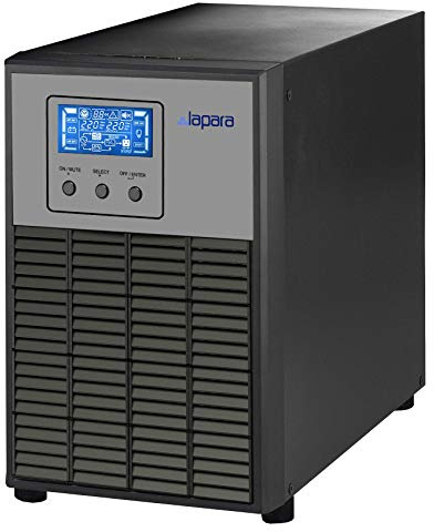 Lapara LA-0N-1K-SH-V0.9 Sistema de Alimentación Ininterrumpida SAI 1000VA 900W LCD Online Soho