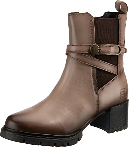 BAGATT Yamila ankelboots, mellanbrun/mörkbrun, 39 EU, Mellanbrun mörkbrun, 39 EU
