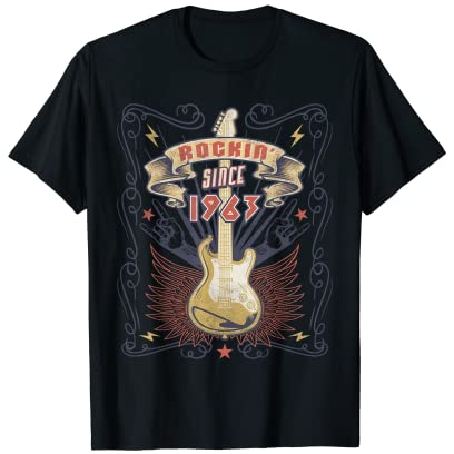 Vintage-Rockmusikliebhaber rockt seit 1973 Geburtstag T-Shirt
