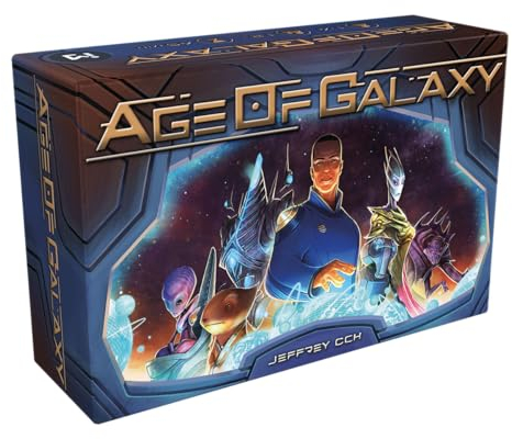 ICE Makes, Age of Galaxy, Kennerspiel, Brettspiel, 2-4 Spieler, Ab 12+ Jahren, 45 Minuten, Deutsch