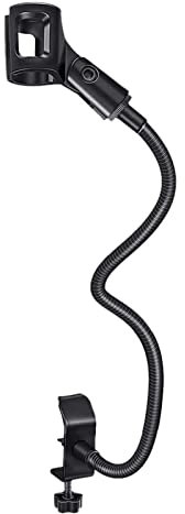 Stronrive Cuello Cisne | Abrazadera para micrófono con Clip para teléfono - Brazo micrófono Soporte para teléfono, Escritorio Cuello Cisne Flexible para teléfonos