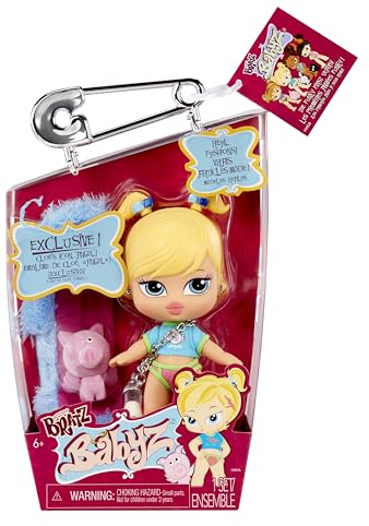 Bratz Babyz Sammlerpuppe - Cloe - mit Echter Mode und Haustier - Kinderspielzeug - Ideal ab 6 Jahren