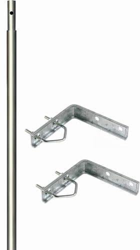 TELEVES Kit de Antena 2 GARRASDE Pared + MASTIL 1.2M